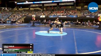 184 lbs Prelim Round 1 - Seth Konynenbelt, Grand Valley State vs Cole Casilio, Gannon