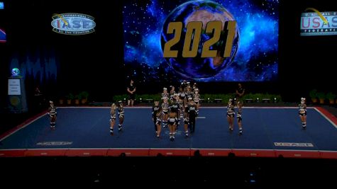 The California All Stars - Las Vegas - Aces [2021 L6 Senior Open Small Coed Finals] 2021 The Cheerleading Worlds