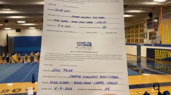 Shadow Mountain High School [High School - Band Chant - Cheer] 2021 USA Spirit & Dance Virtual National Championships