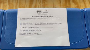 Bishop O'Connell High School [Varsity - Game Day] 2021 UCA & UDA March Virtual Challenge