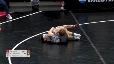 133 lb R32, Kai Orine, NC State vs Joseph Heilmann, North Carolina