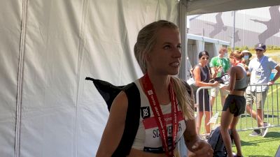 Karissa Schweizer Gets 2nd In The USA 5k