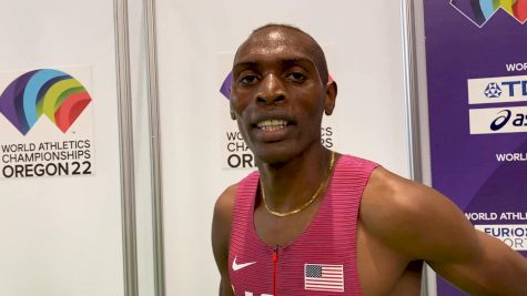 Jonah Koech Speaks After 800m First Round