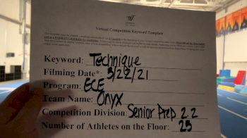 East Celebrity Elite [L2.2 Senior - PREP] 2021 Varsity Virtual Competition Series - Prep & Novice II