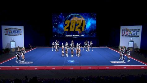 Top Gun All Stars - UF0 [2021 L6 International Open Coed Non Tumbling Semis] 2021 The Cheerleading Worlds