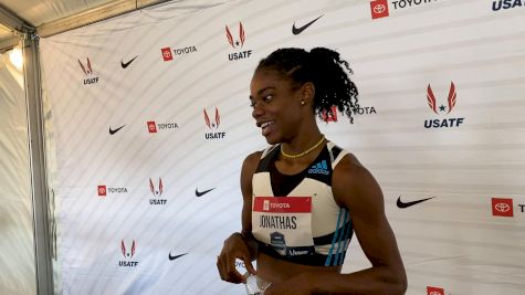Wadeline Jonathas Moves On To Second Round In Women's 400m
