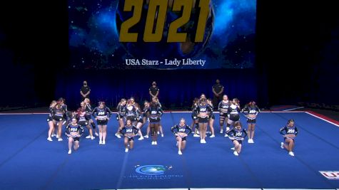 USA Starz - Lady Liberty [2021 L6 International Open Non Tumbling Semis] 2021 The Cheerleading Worlds