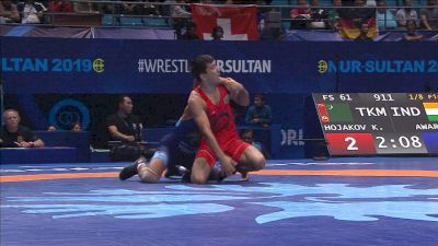 79kg round 1 Kyle DAKE (USA) v. O. NASIROV (KGZ)