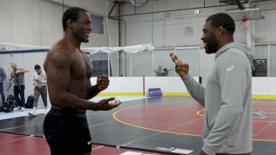 Jordan Burroughs And J'den Cox Pick Handball Teams