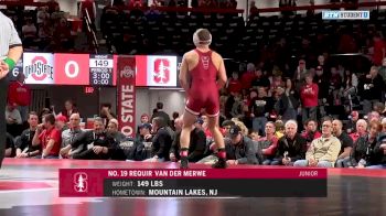 149lbs Match: Sammy Sasso, Ohio State vs Requir van der Merwe, Stanford