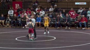 149lbs - Chris Eddins (Pitt-Johnstown) vs Nick Santos (Rutgers)