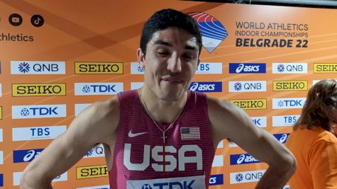 Bryce Hoppel Disappointed With Bronze Medal Finish