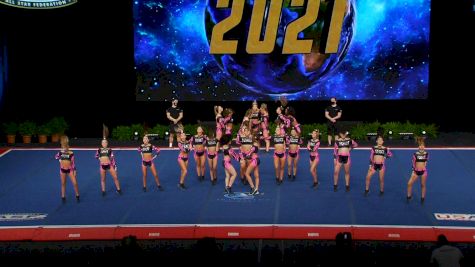 Fierce - Tigerettes [2021 L6 International Open All Girl Finals] 2021 The Cheerleading Worlds