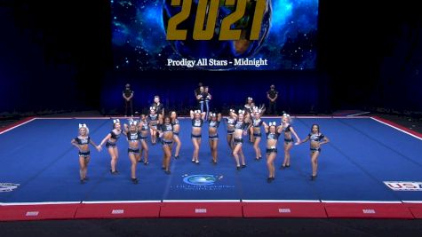 Prodigy All-Stars - Midnight [2021 L6 Senior Small Coed Finals] 2021 The Cheerleading Worlds
