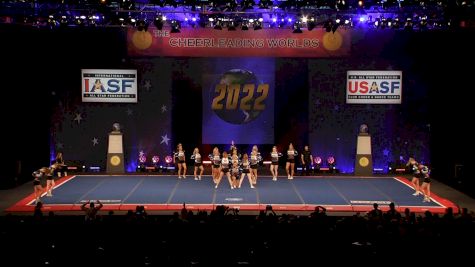 Rising Stars (England) - Ellipse [2022 L5 International Open All Girl Semis] 2022 The Cheerleading Worlds