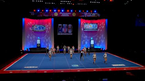 OC All Stars - Black [2021 L6 Senior Open Small Coed Prelims] 2021 The Cheerleading Worlds