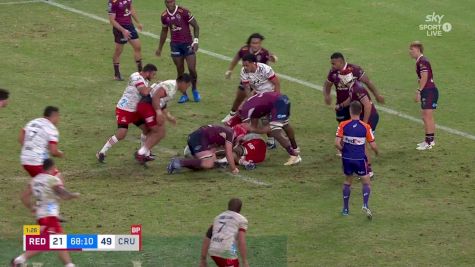 Tamaiti Williams with a Try vs Queensland Reds