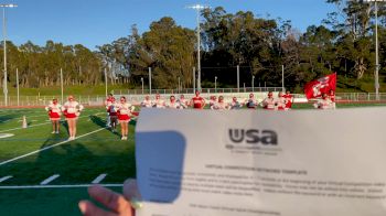 San Rafael High School [High School -- Fight Song -- Cheer] 2021 USA Virtual West Coast Spirit Championships