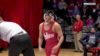 157lbs Match: Kaleb Young, Iowa vs Fernie Silva, Indiana