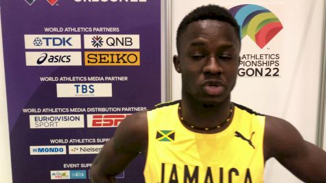 Jamaica's Ackeem Blake Is Confident In Making World 100m Final