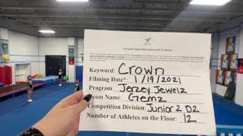 Jerzey Jewelz - Gemz [L2 Junior - D2 - Small] 2021 Spirit Unlimited: Virtual Battle at the Boardwalk