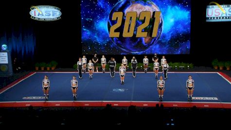 OC All Stars - Black [2021 L6 Senior Open Small Coed Semis] 2021 The Cheerleading Worlds