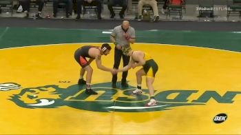 184 lbs - Ryan Reyes (Oregon State) vs TJ Pottinger (North Dakota State)