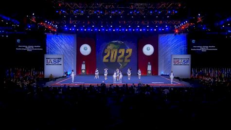 Cheer Athletics - Charlotte - Royal Cats [2022 L6 International Open Large Coed Semis] 2022 The Cheerleading Worlds
