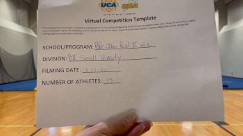 Pope John Paul II High School [Small Varsity] 2021 UCA & UDA March Virtual Challenge