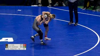 125 lb R16, Killian Cardinale, West Virginia vs Jore Volke, Wyoming