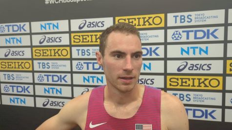 Clayton Murphy After 800m Prelims: I Got Beat And That's It