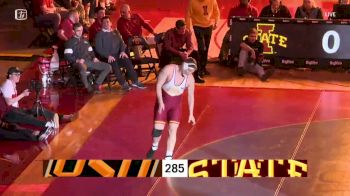 285 lbs Cornelius Putnum, Oklahoma State vs Gannon Gremmel, Iowa State