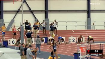 Men's 60m Hurdles, Round 2 Heat 1