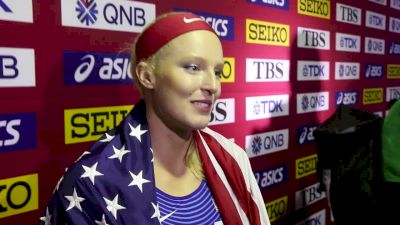 Sandi Morris Focused On Fun, Gets Silver