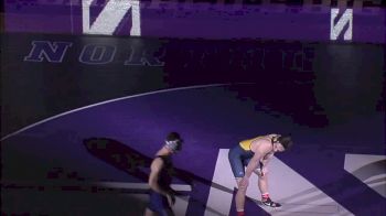 197lbs Match: Lucas Davison, Northwestern vs Jackson Striggow, Michigan