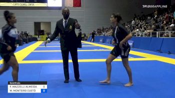 FERNANDA MAZZELLI ALMEIDA MAIO vs MAYARA MONTEIRO CUSTÓDIO 2021 World IBJJF Jiu-Jitsu No-Gi Championship