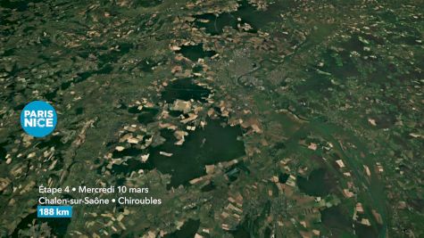 2021 Paris Nice Stage 4 Course Flythrough