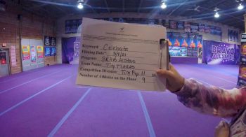 Bravo All Stars - Tiny Tiaras [L1.1 Tiny - PREP - D2] 2021 Spirit Festival Virtual Nationals