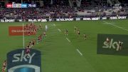 Jordan Olowofela with a Spectacular Try vs Crusaders