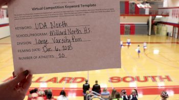 Millard North High School [Large Varsity Pom] 2020 UDA North Virtual Dance Challenge