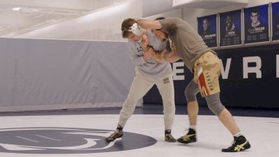 Connor McGonagle Rollin With Evan Henderson Before NWCA All-Star Classic