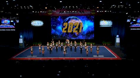 The California All Stars - Livermore - Black Ops [2021 L6 Senior Medium Coed Finals] 2021 The Cheerleading Worlds
