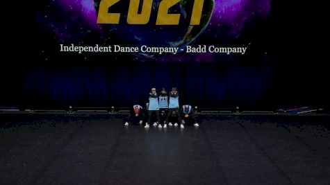 Independent Dance Company - Badd Company [2021 Senior Small Coed Hip Hop Semis] 2021 The Dance Worlds
