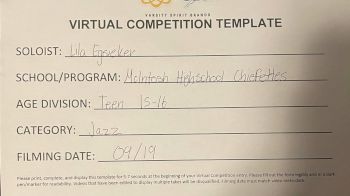 McIntosh High School - Lila [Teen - Solo - Jazz] 2022 UDA Virtual Solo Showdown