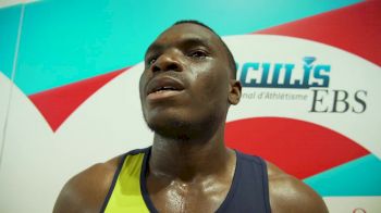 Divine Oduduru Felt Pain In His Hamstring During Diamond League Debut