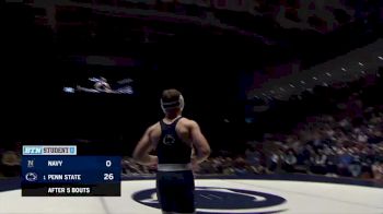 184lbs Match: Creighton Edsell, Penn State vs Andrew Buckley, Navy