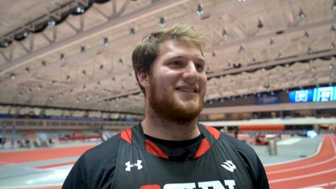 Trey Knight Launches PR To Claim Silver In Weight Throw