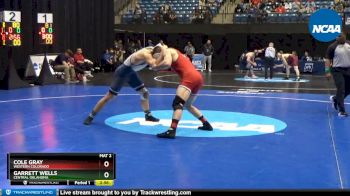 184 lbs Prelim Round 1 - Cole Gray, Western Colorado vs Garrett Wells, Central Oklahoma