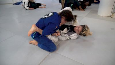 Unity Black Belt Margot Ciccarelli Rolls With Blue Belt