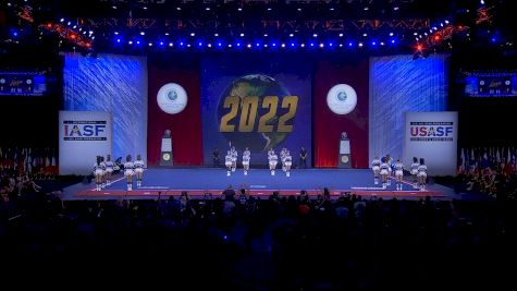 The California All Stars - Livermore - Ghost Recon [2022 L6 International Open Small Coed Semis] 2022 The Cheerleading Worlds